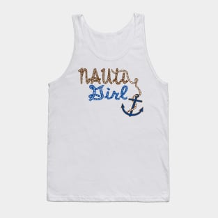 Nauti Girl Womens Boat Shirt Tank Top